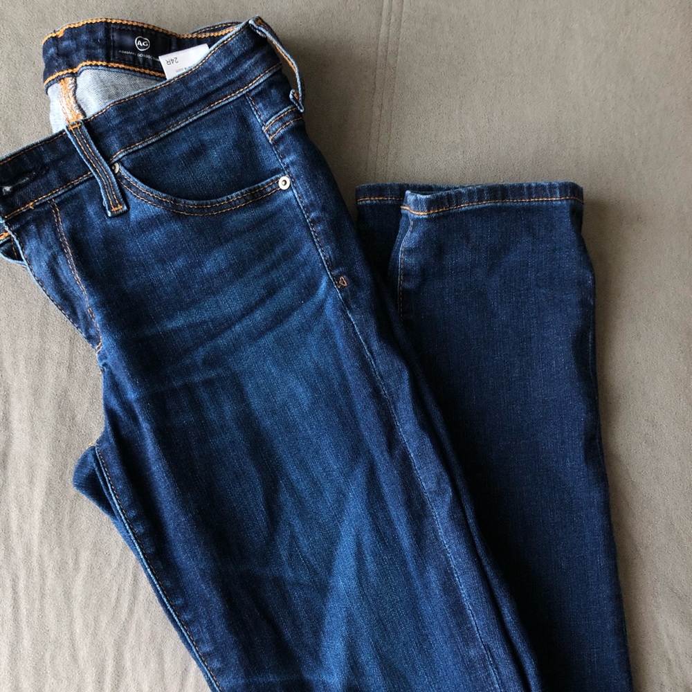 AG CIGARETTE LEG JEANS - DARK WASH